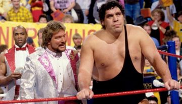 Ted Dibiase The Million Dollar Man and Andre the Giant